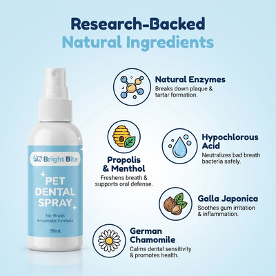 Bright Bite Pet Dental Spray [FREE TODAY]