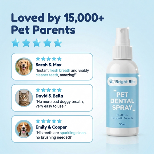 Bright Bite Pet Dental Spray [FREE TODAY]